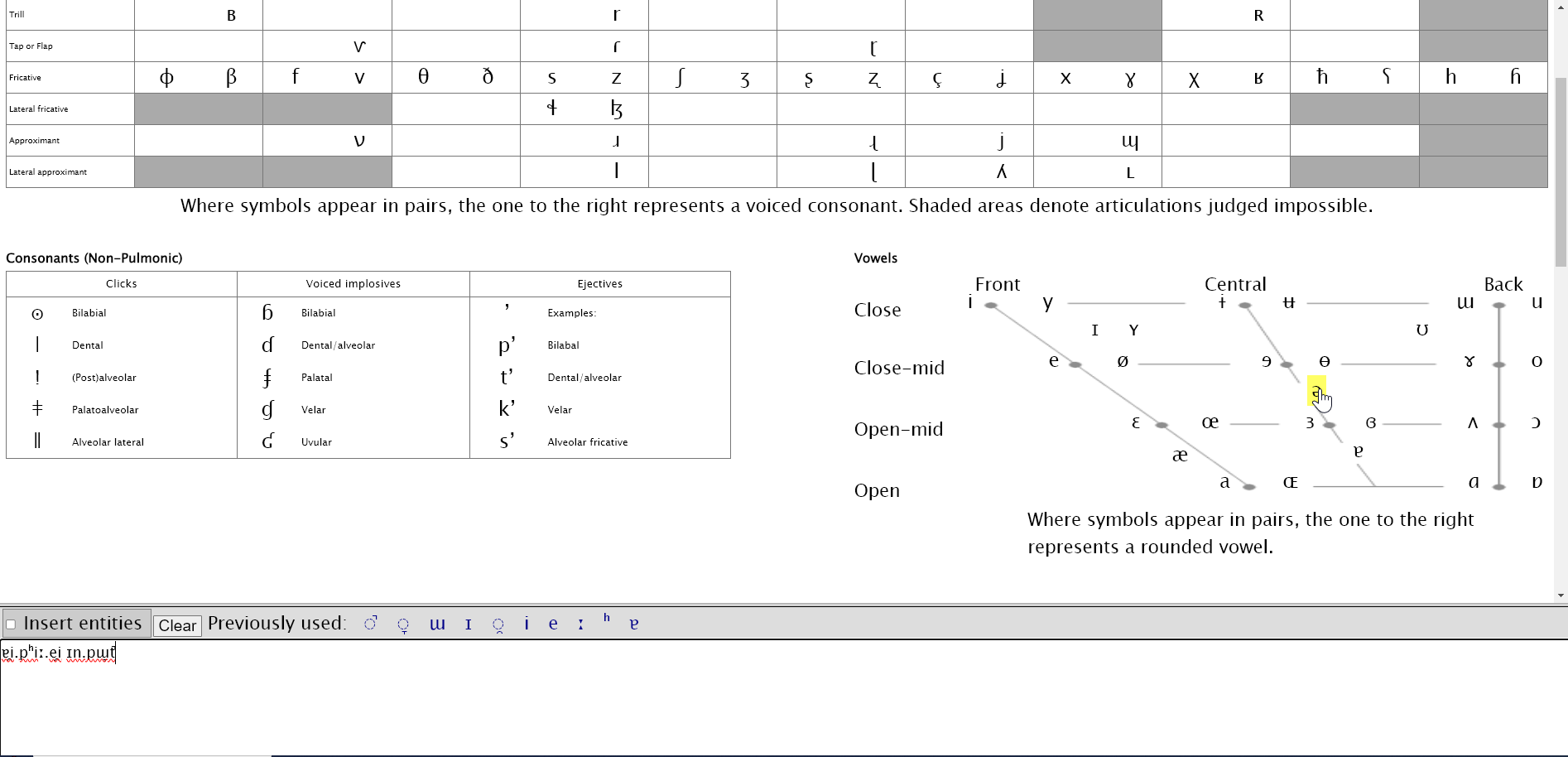 IPA Keyboard